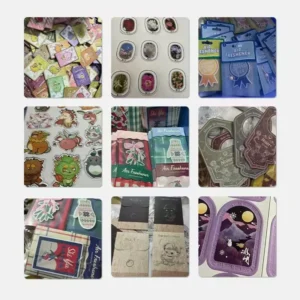 Collection of custom printed paper air fresheners in assorted branded shapes and designs